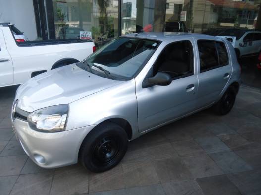 RENAULT - CLIO - 2013/2014 - Prata - R$ 25.900,00