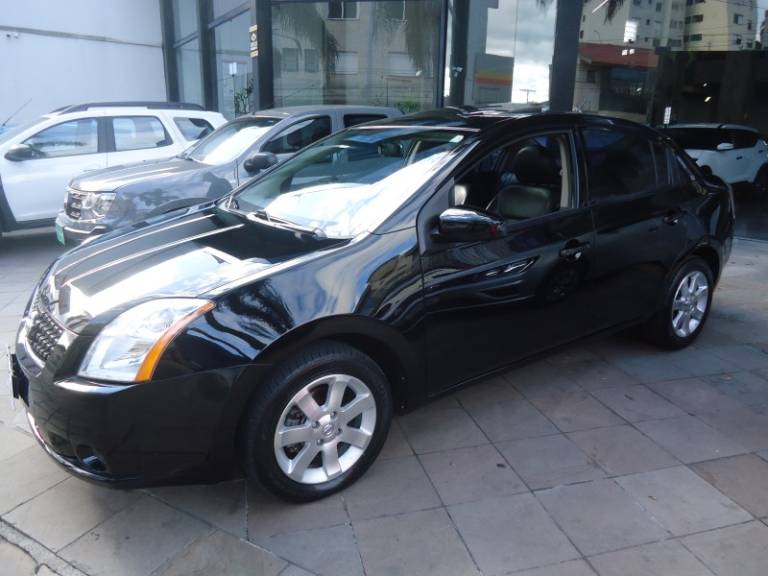 NISSAN - SENTRA - 2008/2009 - Preta - R$ 33.900,00